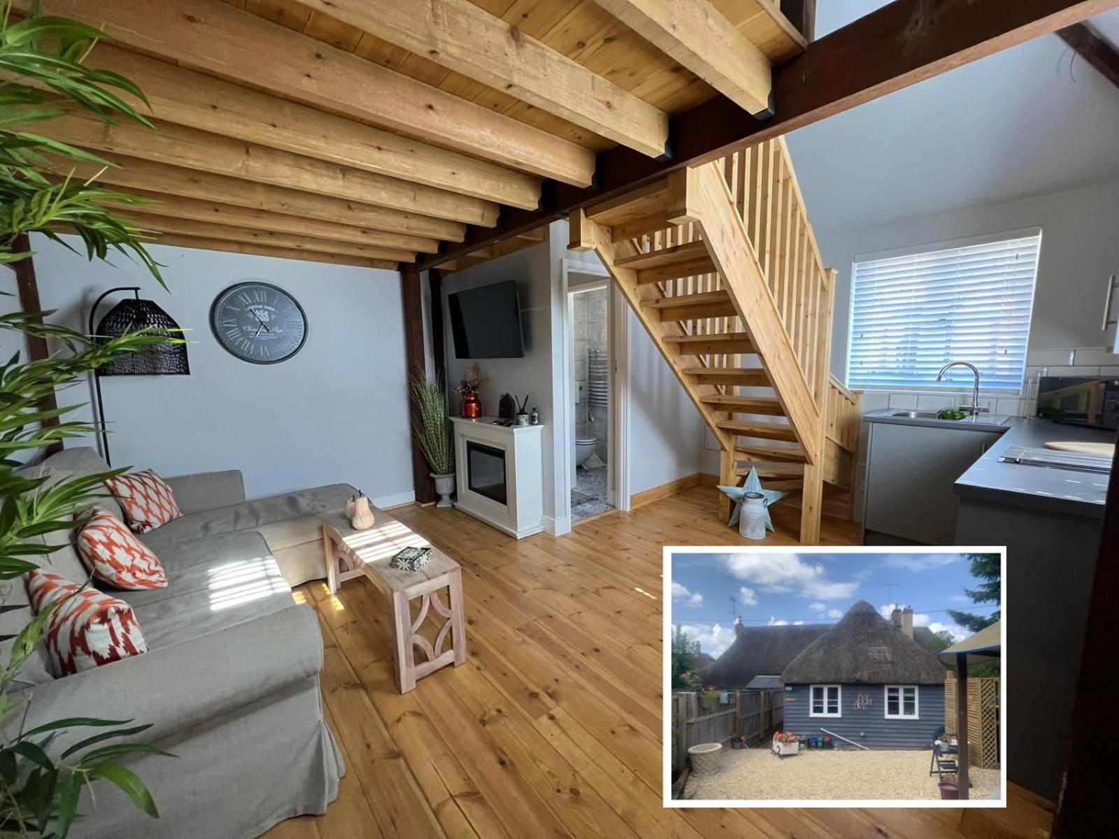 The Shack - Thatched Self Contained Annex Collingbourne Ducis Экстерьер фото